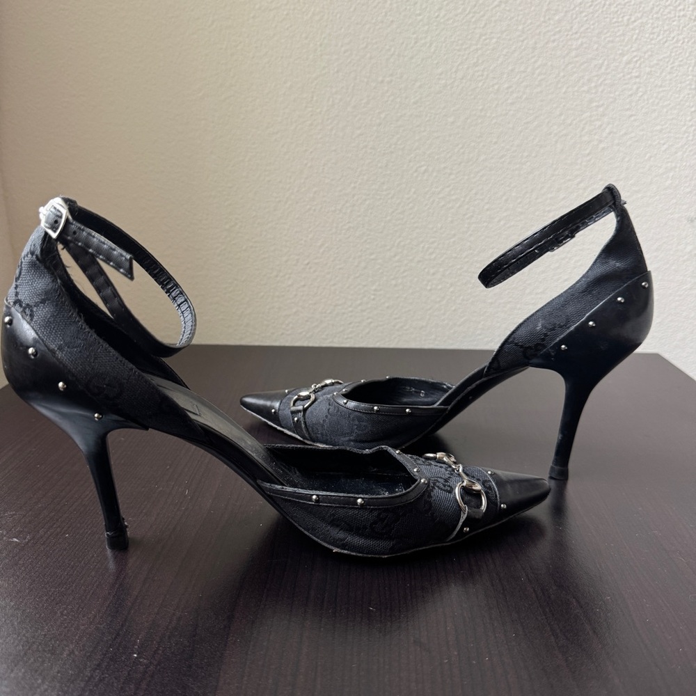 Gucci Horsebit Heels (38.5) - Picture 5 of 6